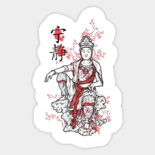 Oriental Art Design Sticker